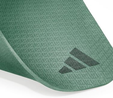 Килимок для йоги Adidas Legend Ivy, 4 мм, протиковзкий, з перероблених матеріалів (176 x 61 см)