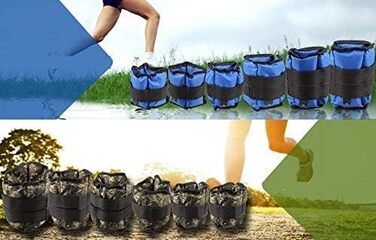 Обтяжувачі для рук і ніг Ducomi Juri – манжети для фітнесу, тренувань та спорту, для тонусу м'язів, підходять для дому та спортзалу