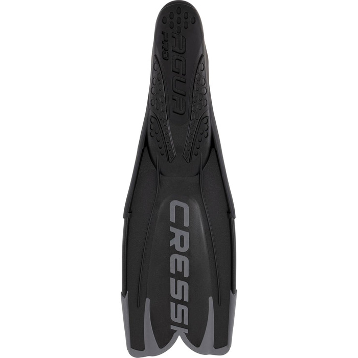 Ласти Cressi Agua Pro Vollfußflosse (36/37, Чорні) - для дайвінгу та плавання, зручні, з потужним імпульсом