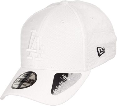 Кепка New Era 39thirty MLB Нью-Йорк Янкиз/Лос-Анджелес Доджерс, сірий/червоний (XS-S)