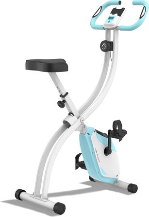 Ultrasport F-Bike 150/200: Складний велотренажер з LCD дисплеєм та датчиком пульсу, 8 рівнів опору, для спортсменів та людей похилого віку