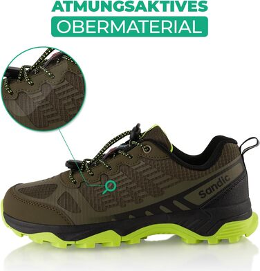 Трекінгові черевики для жінок та чоловіків, дихаючі, для трекінгу та трейлраннінгу, розмір 42 EU, зелені