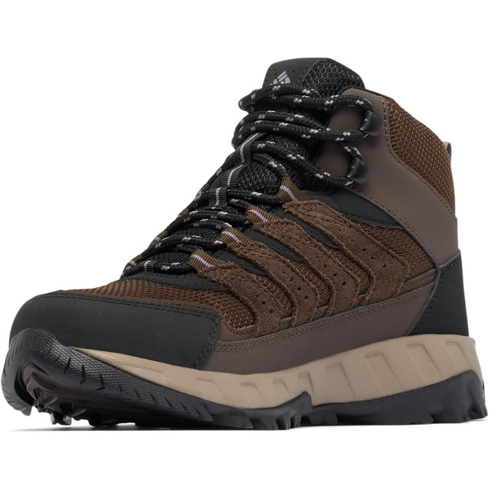 Черевики туристичні жіночі Columbia Strata Trail Mid Waterproof Cordovan Granite Purple, 36.5 EU