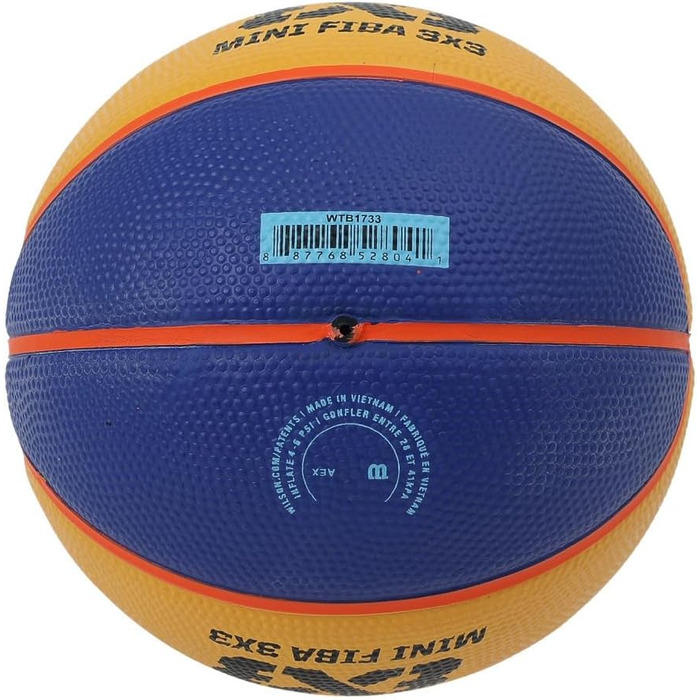 М'яч для баскетболу Wilson FIBA 3x3 Mini, гумовий, унісекс, для дорослих