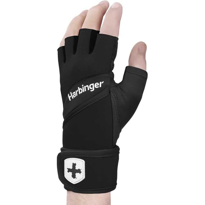 Рукавички для важкої атлетики Harbinger Training Grip з фіксацією зап'ястя, унісекс