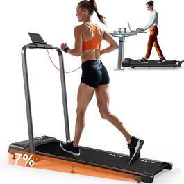 Бігова доріжка для дому Walking Pad, 2.25/2.5HP мотор, навантаження до 120 кг, швидкість 1-12 км/год, з нахилом, 7-шарове покриття, не потребує встановлення