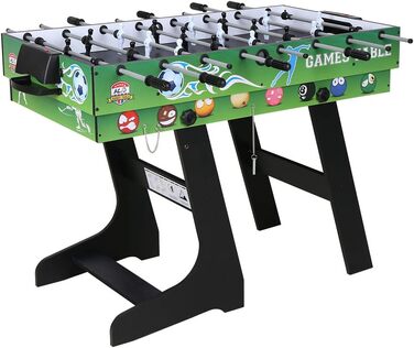 Спортивний ігровий стіл 4 FT 4-в-1 Steady: Білліард/Снукер, Футбол, Настільний теніс, Хокей