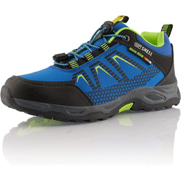 Черевики для трекінгу та трейлраннінгу Softshell для жінок та чоловіків. Черевики для піших прогулянок, 45 EU, блакитний/чорний