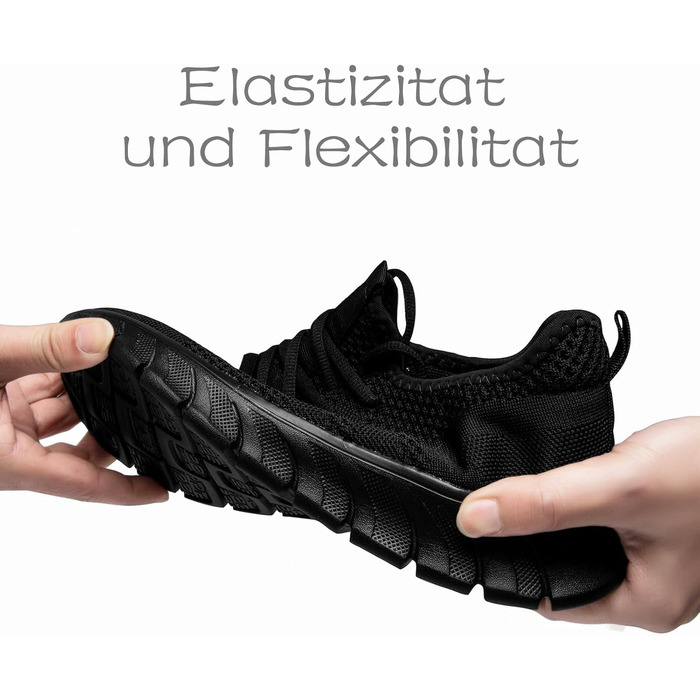 Чоловічі кросівки Damyuan: спортивні, для бігу, туризму, тенісу та фітнесу, розмір 43 EU, чорний колір