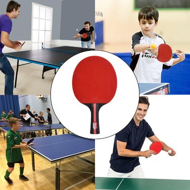 Набір для настільного тенісу з ракеткою та 6 м'ячами Lynlon