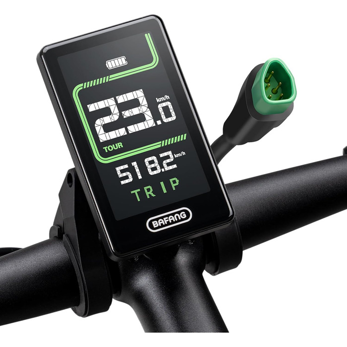 Дисплей BAFANG для електровелосипеда з CAN для моторів M620, M600, M560, M510, M420, велосипедний комп'ютер з підтримкою 0-9 PAS, CAN-протокол