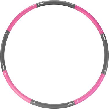 Хула-хуп PEARL Sports з пінистою обгорткою, для фітнесу та тренувань преса, 1,35-1,8 кг, діаметр 73-98 см