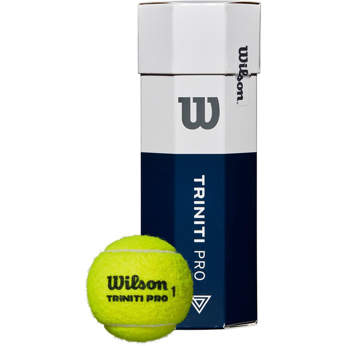 М'ячі для тенісу Wilson Triniti Pro, жовті, 1 x 3 шт. (для дорослих)