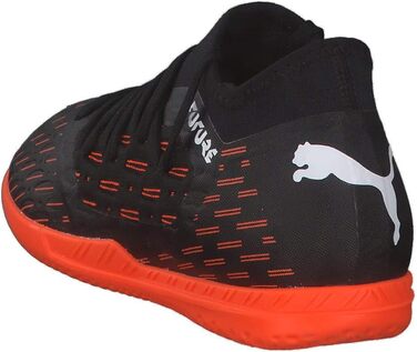 Дитячі футбольні бутси PUMA Future 6.3 Netfit It Jr - 32 EU (Чорний/Білий/Помаранчевий)