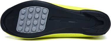 Велосипедні черевики для чоловіків та жінок, для шосе та гірського велосипеда, з гумовою підошвою, дихаючі кросівки, не блокують п'ятку, MTB черевики, розмір 38 EU, жовті