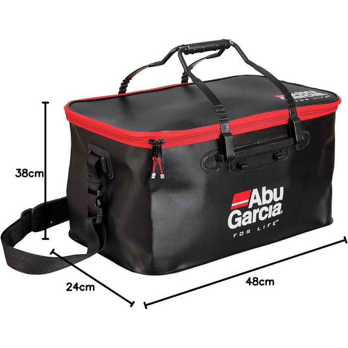 Сумка на човен Abu Garcia Waterproof, чорна, 38 x 48 x 24 см