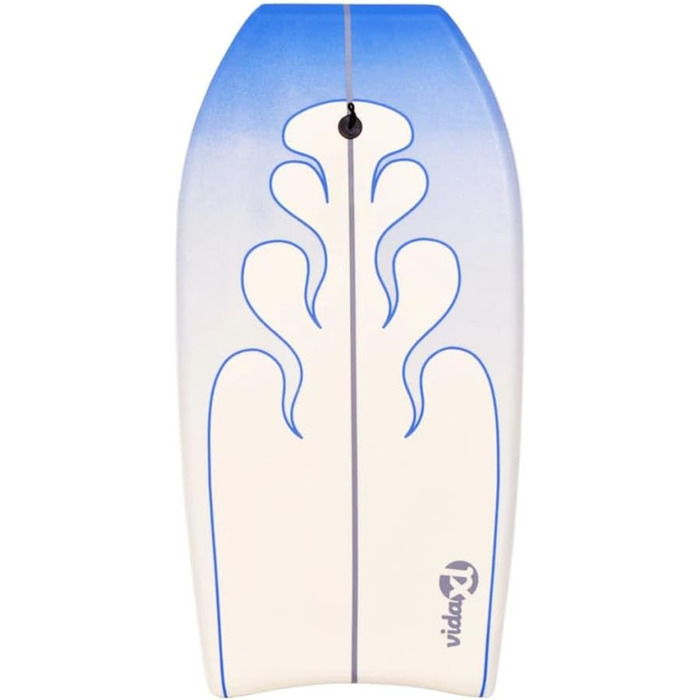 Дошка для серфінгу vidaXL Boogieboard, синя, EPS, 104 см