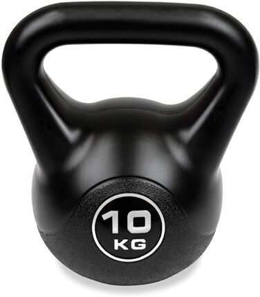 Гиря BENCH BS2045 10 кг, універсальна, чорна, для фітнесу
