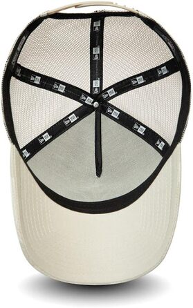 Кепка New Era New York Yankees MLB Multi Camo Beige A-Frame — Регульована сітчаста trucker cap, бежевий камуфляж, один розмір