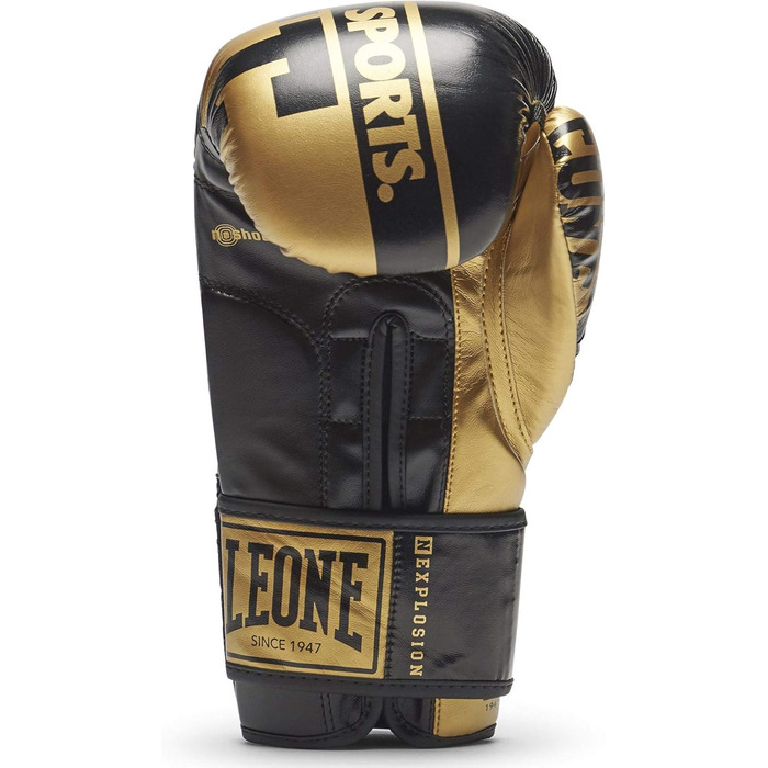Боксерські рукавички Leone 1947 Nexplosion 10 oz (280 г) чорні