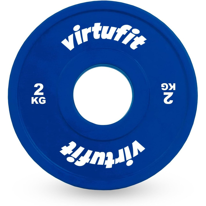 Олімпійський фракційний диск VirtuFit 2 кг, синій, для штанги