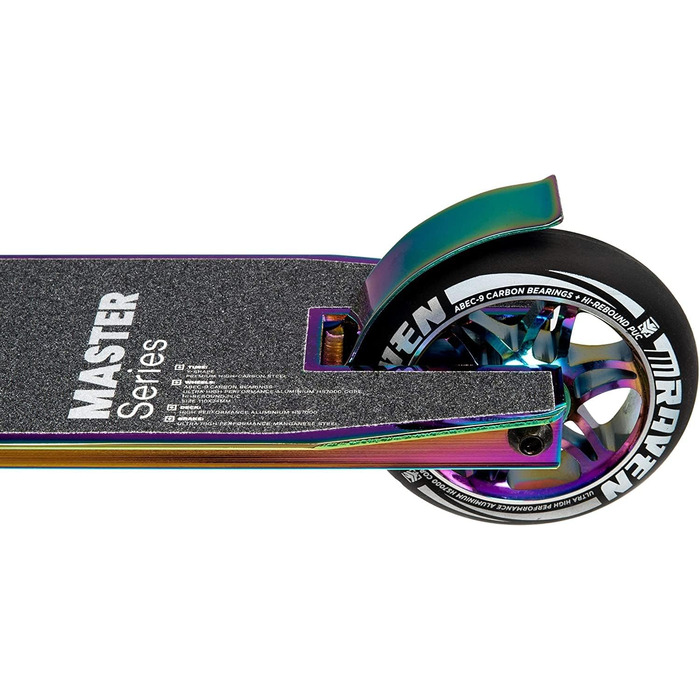 Трюковий самокат Raven Evolution Master для дітей від 5 років і дорослих, 360°, фристайл, міський, з підшипниками ABEC 9