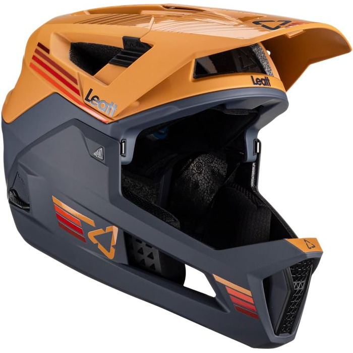 Велошолом Leatt Enduro 4.0 V23 для дорослих, унісекс, велюр, розмір S