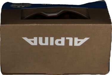 Гірськолижна маска Alpina NAKISKA Q, поляризована, дзеркальна, OTG, 100% UV-захист, для дорослих, біла