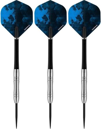 Дротики для дартсу Ultralites V2 M4, сталева вістря, мікро-насічка, 14 г