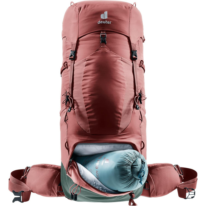 Рюкзак для трекінгу Deuter Aircontact Lite 45+10 SL жіночий, легкий