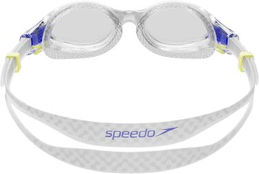 Окуляри для плавання Speedo Biofuse 2.0 | Унісекс, антизапар, водонепроникні, зручні | Clear/True Cobalt/Clear Lens