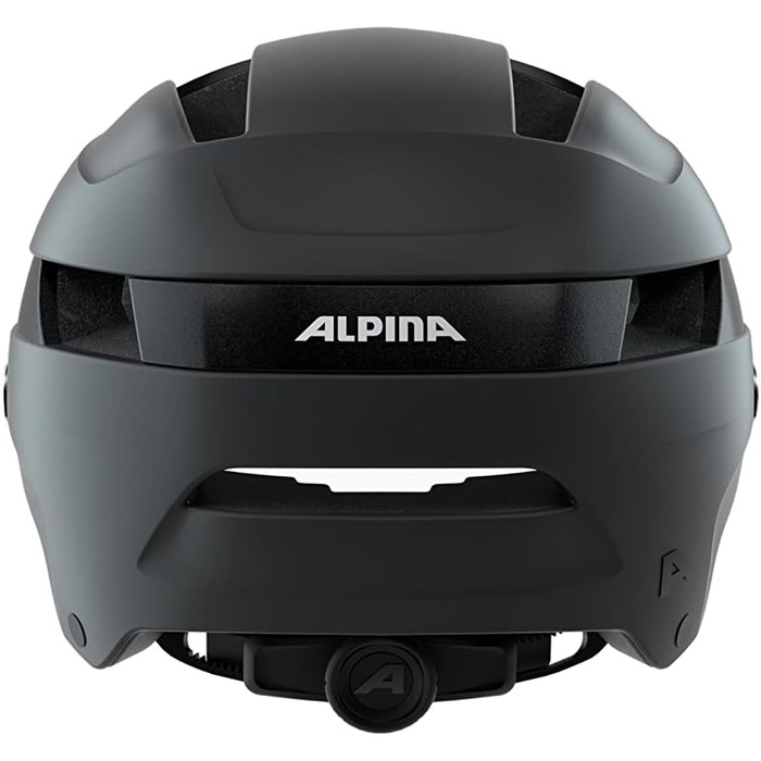 Велошолом Alpina чорний матовий, розмір 55-59 см