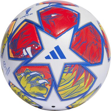 М'яч футбольний Adidas UEFA Champions League, розмір 4, білий, сертифікат FIFA, унісекс