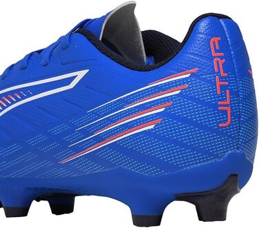 Жіночі футбольні бутси PUMA Ultra 6 Play FG/AG, 39 EU, блакитний/білий/червоний