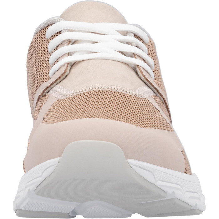 Кросівки Rieker білі жіночі повсякденні низькі, 39 EU, рожеві деталі (31)