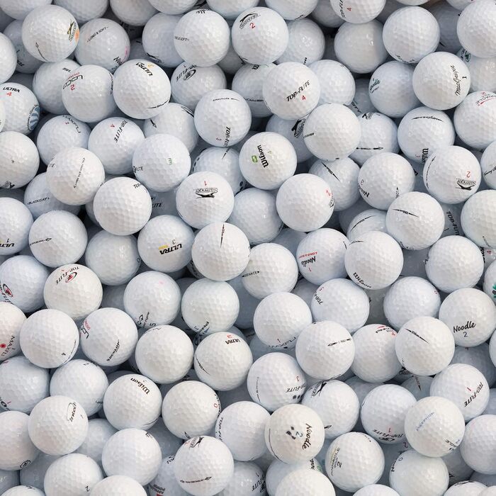 Гольф-м'ячі Lakeballs Mix 100 шт, AAAA/AAA, преміум якість Out of Bounds