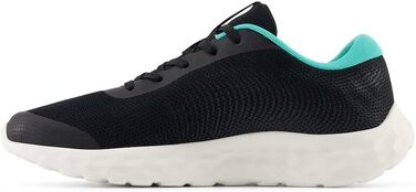 Кросівки New Balance 411v3 для дітей та дорослих (6.5 Wide, чорний, ультра-рожевий, кишеньковий смарагд)