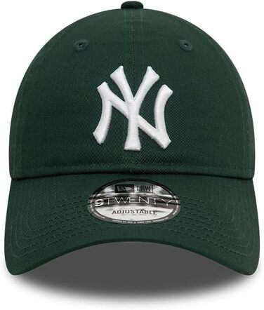 Кепка New Era MLB League Essential 9Twenty New York Yankees, регульована, зелена, один розмір