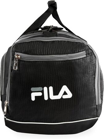 Універсальна спортивна сумка FILA Cypress, маленька, чорна/темно-сіра