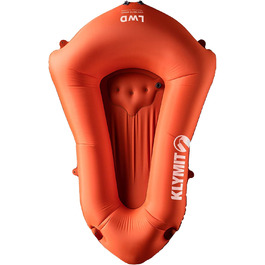 Klymit Litewater надувний пакрафт-каяк, легкий туристичний пліт для рюкзакових походів, помаранчевий