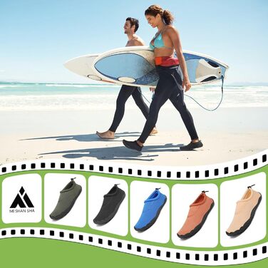 Mishansha Легкі дихаючі шкарпетки-мокасини для душу (Unisex) з товстою підошвою, розмір 36-46 (43 EU), колір Мох-зелений