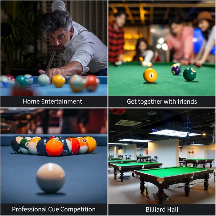 Більярдні кийки Dysdensa з фібергласу та графіту, 147 см, вага 510-595 г