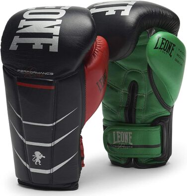 Боксерські рукавички LEONE 1947 Revo Performance 12oz, чорні