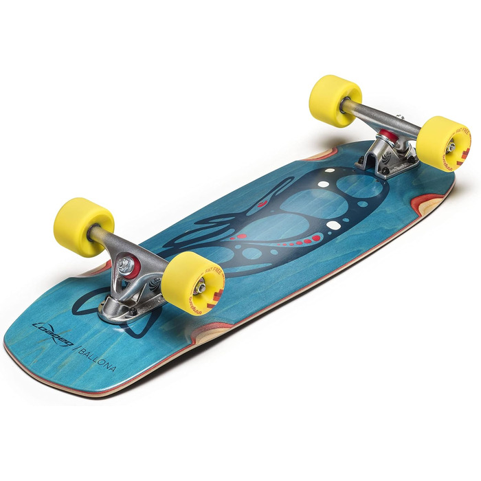 Лонгборд Loaded Boards Ballona, комплект: колеса Otang Fat Free 86a, траки Paris 150мм 50°