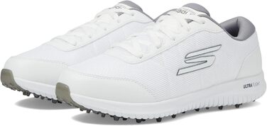 Жіноче golf-взуття Skechers Max Fairway 4 Spikeless - білий, сірий (37 EU)