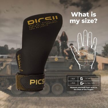 Тренувальні рукавички PICSIL Phoenix з магнезією та без, універсальний захист для кросфіту, гімнастики, боксу, важкої атлетики, унісекс