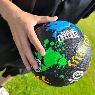 М'яч для футболу Optimum Optimaler Straßenfußball, розмір 5, унісекс, для дорослих, без насоса