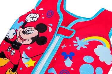 Дитячий жилет для плавання Bestway Swim Safe ABC Disney Junior Mickey & Friends, рівень B, 1-3 роки, червоний