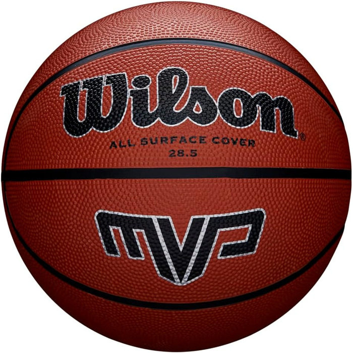 Баскетбольний м'яч Wilson MVP №7 для вулиці, асфальту, грануляту, оранжевий