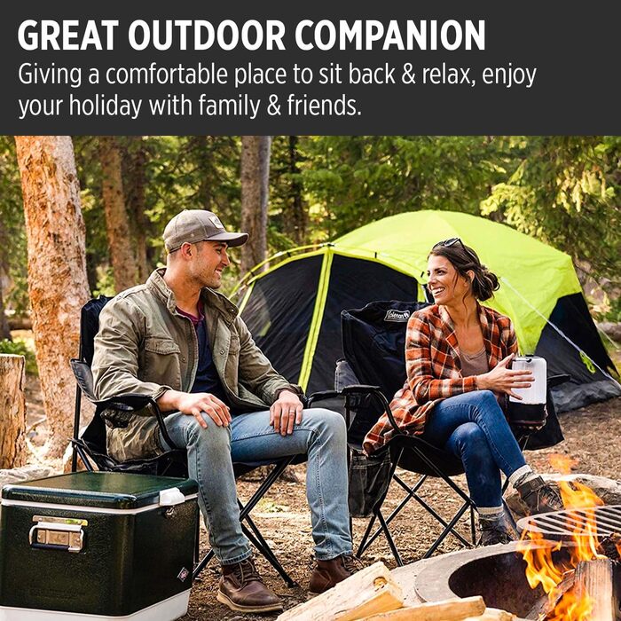 Крісло для відпочинку Coleman Quad Chair Standard, хакі
